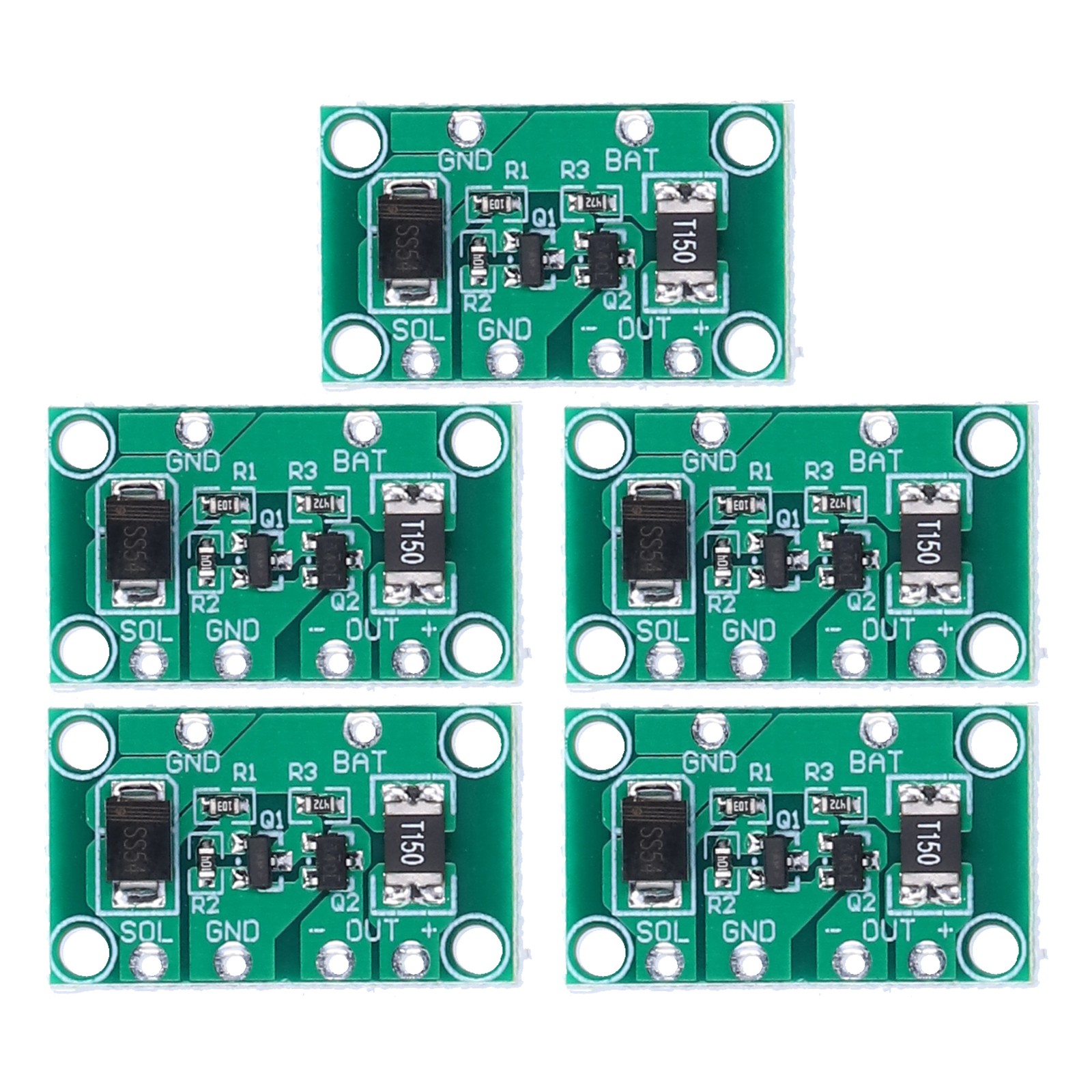 5pcs S665 Solar Charge Controller Board Battery Charging Controller Module