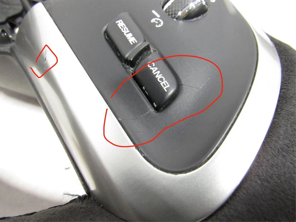 10-15 Jaguar XK XKR 2014 Steering Wheel W/ Shifter Paddle Switch |:Y - Image 3 of 4