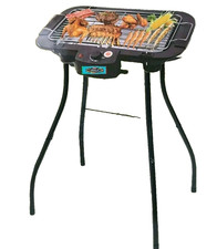 Barbecue Griglia Brace Elettrica 2000W Senza Fumo Interno Esterno DCG GARANZIA