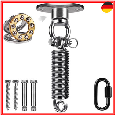 BeneLabel Schaukel Deckenhaken Lager Edelstahl, Hängematte Befestigung