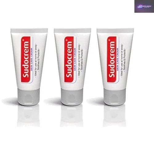 30g Pack of 3 Alcohol-Free Sudocrem Creams - Ideal for Travel & Protection