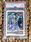 2024 Konnor Griffin PSA 9 Auto 10 Graded Stars and Stripes Baseball Pirates