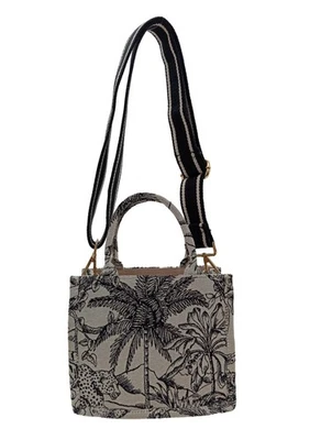H&M Sac bandoulière Petit Dames Sac crème-noir style décontracté - Photo 1/4