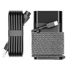 Slim 65W USB C Laptop Charger Compatible with HP Spectre x360, Envy, Eliteboo...