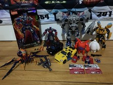 Transformers Optimus Bumblebee Megatron Hot Shot Blackarachnia Blokees Parts Lot