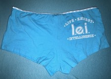 L.E.I LEI Life Energy Y2K Panties L Shortie Brief Cotton  Bikini Underwear