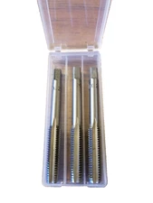 8 mm x 1.25 TAP SET Carbon Steel Metric Millimeter 3 Piece Taper Plug Bottoming