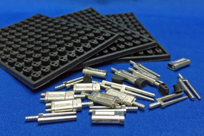 BesQual Dental Lab 1000/Box Dowel Pins Double Twin Pins with Metal Sleeves