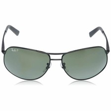 New Authentic Ray-Ban Unisex Sunglasses w/Green Polarized Lens RB3387 002/9A