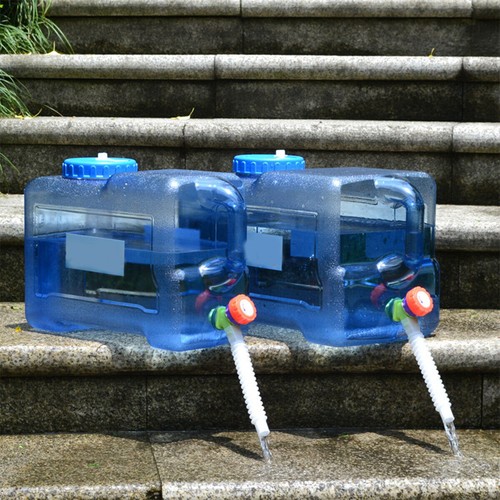 20L Water Bucket Camping Container Portable Outdoor Outlet Tap Barrel - Picture 5 of 9