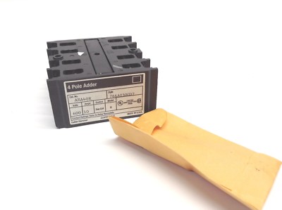 Cutler Hammer ARA40R 600V 10A Contact 4 Pole Adder 766A030G02 Model B