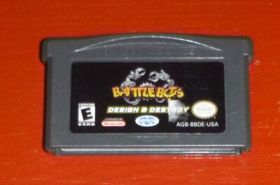 BattleBots Design & Destroy (Nintendo Game Boy Advance, 2003 GBA)-Cart Only