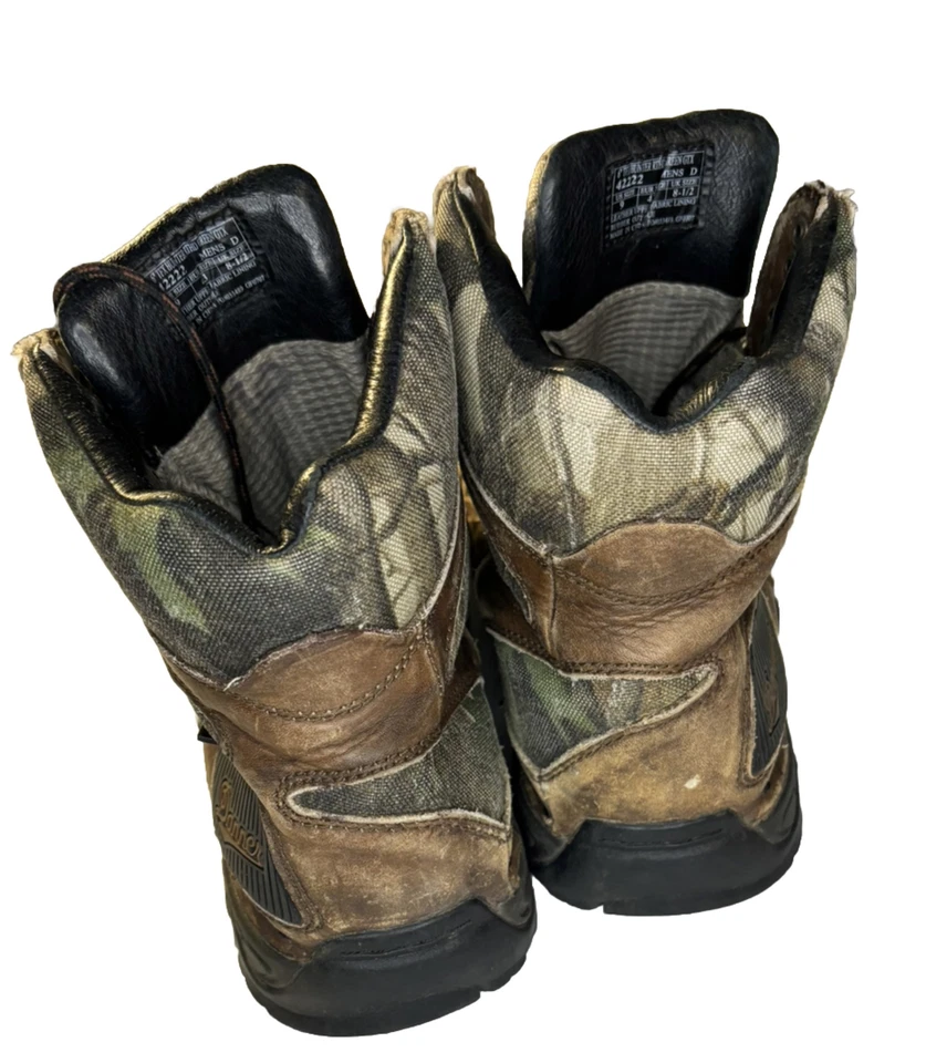 DANNER 6" TFX 42222 Hunter GTX Sole Sz 9D GORE TEX Realtree Camo Mens Boots - Image 4 of 4