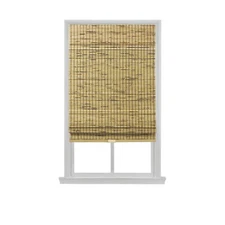 35 x 64 in HOMEbasics Burnout Cordless Bamboo Roman Shade - WS-06062-1-35