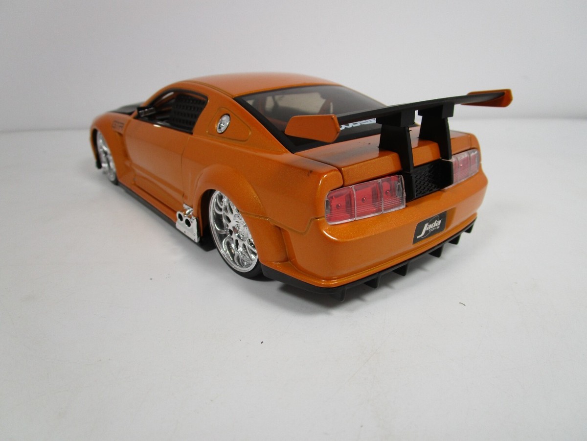 JADA 1/24 DUB CITY ORANGE/BLACK FORD MUSTANG GT-R CONCEPT NICE