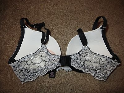 Lot De 4 Soutiens-Gorge Victoria's Secret Dream Angels Dentelle - Noirs Et Blancs, Tailles Variées