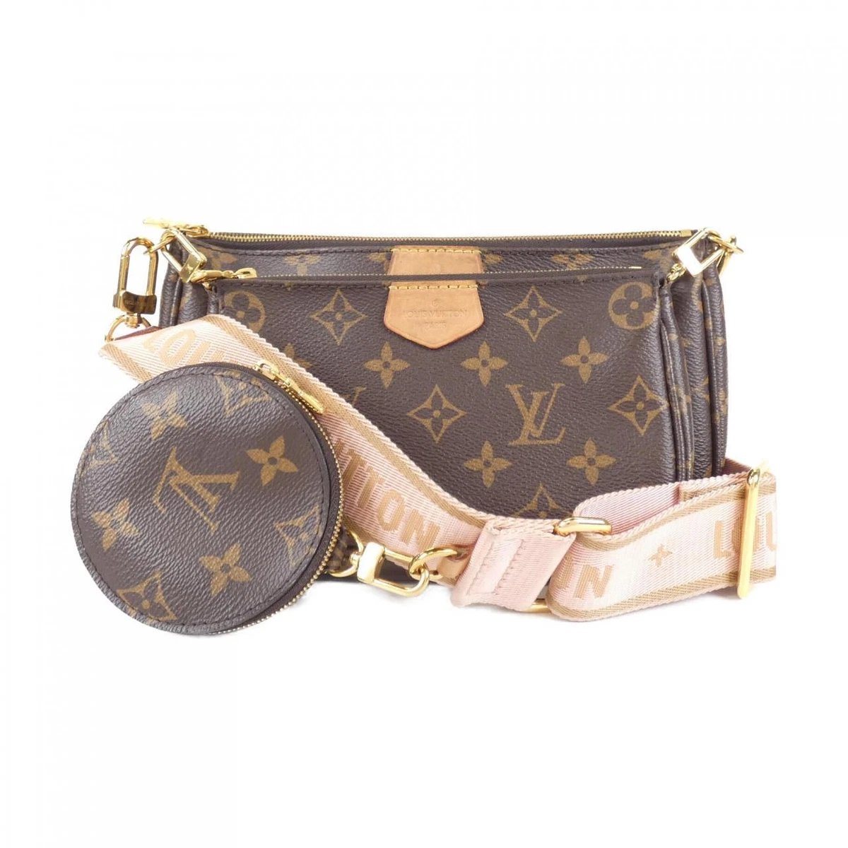 Authentic LOUIS VUITTON Monogram Multi Pochette Accessoires M44840  