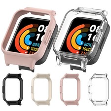 Half-wrapped Raw Ear Watch Case Frame Shell Cover Accessories for Redmi Watch2