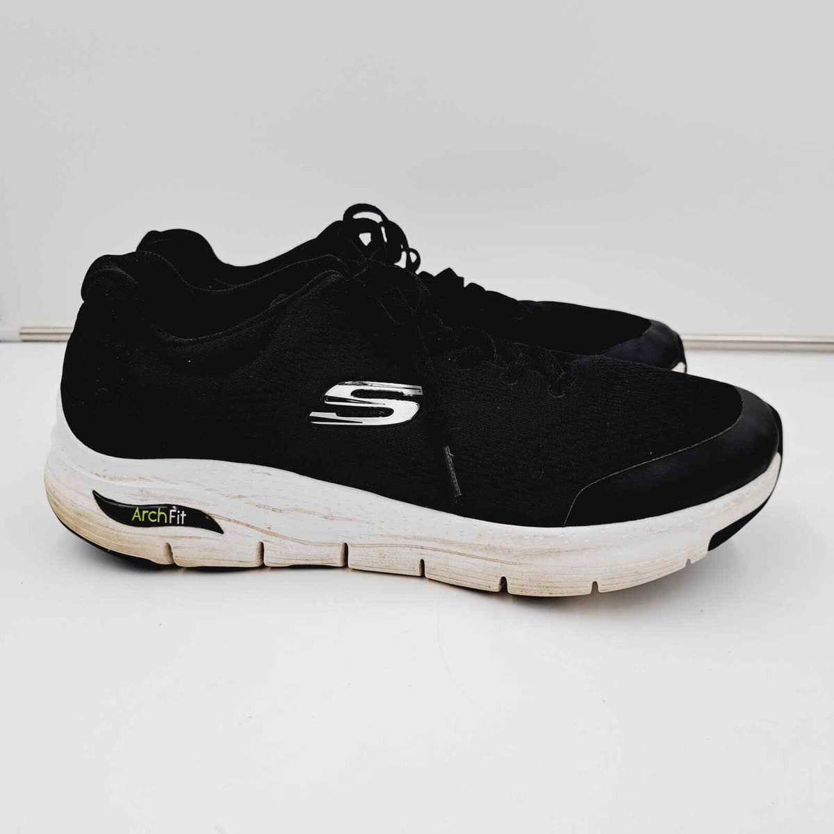 Mens 13 Skechers Arch Fit Big Appeal Black 232040WW BKW | eBay display picture 2