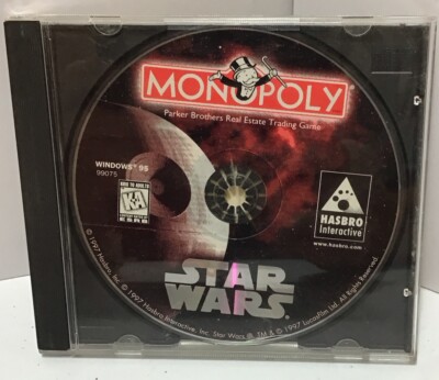 Monopoly STAR WARS CD-Rom Edition PC Windows 95 1997