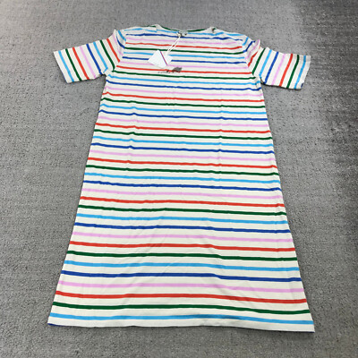 kule t shirt dress KULE - The Tank Dress - Rainbow Multistripe