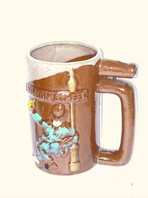 Vintage Bourbon Street Whistle Beer Mug By S.J. Charia Co.