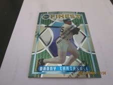 DANNY TARTABULL YANKEES 1995 TOPPS FINEST WITH COATING CARD #90