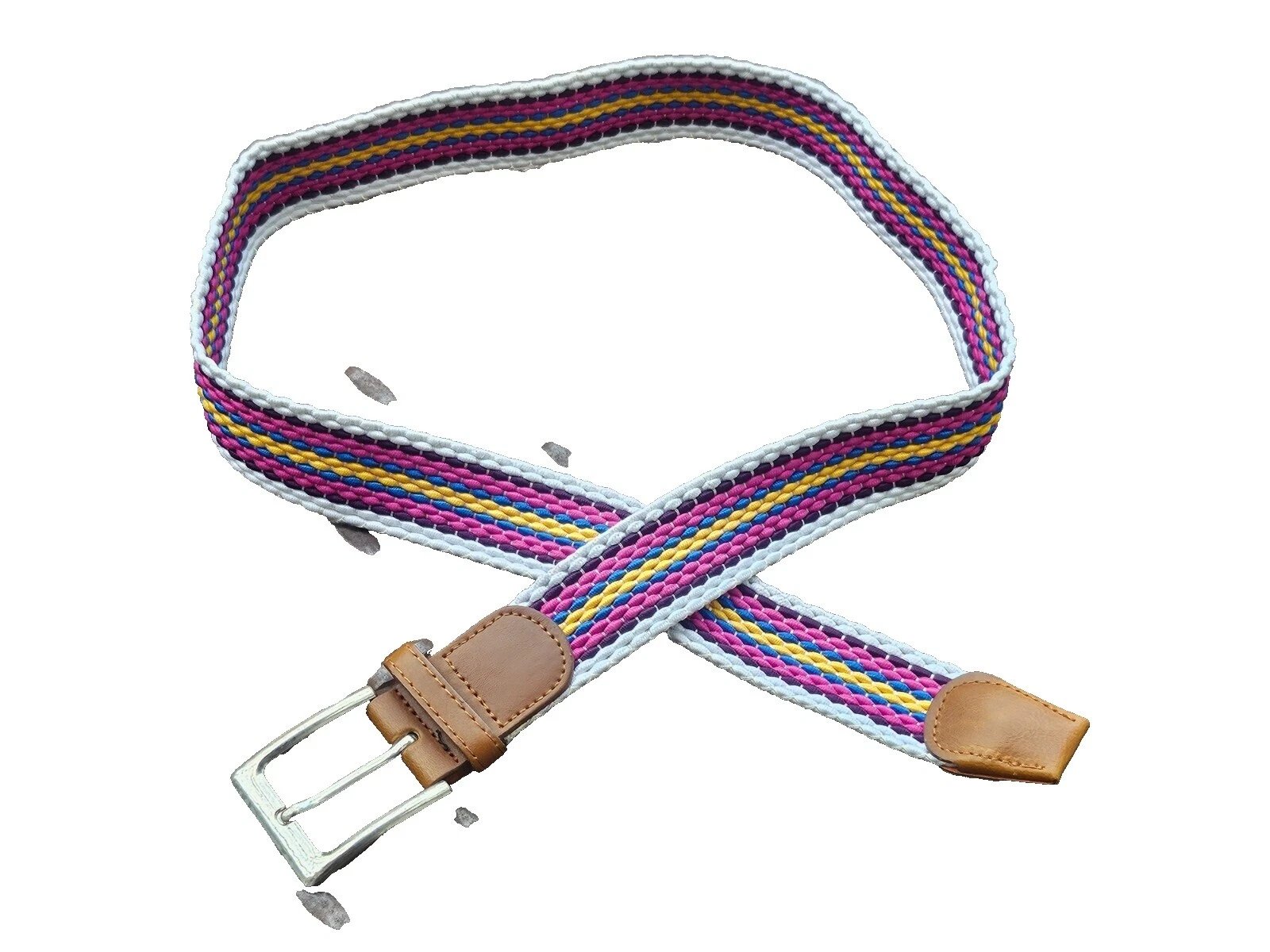 Cinturones Multicolor Lona para Mujeres