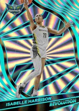 ISABELLE HARRISON 2022-23 PANINI REVOLUTION WNBA SUNBURST PARALLEL SP /75 WINGS