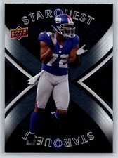 2008 Upper Deck First Edition Osi Umenyiora StarQuest Insert #SQ23