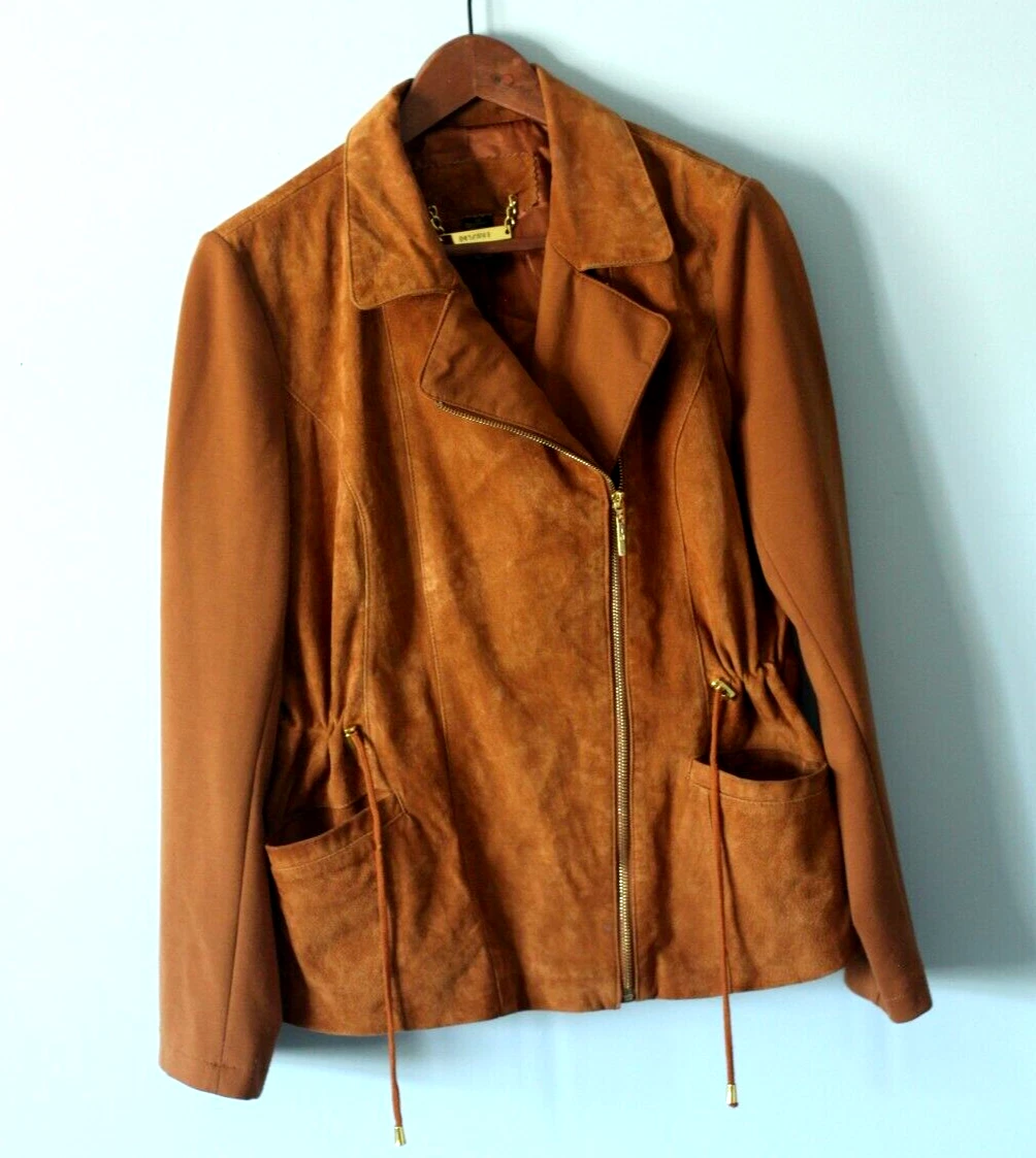 Iman hot sale leather jacket