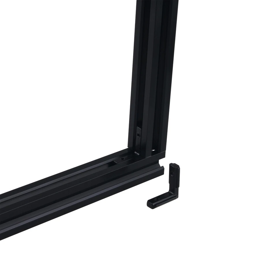 4PCS Black 2020 V-Slot Aluminum Extrusion For CNC 3D Printer 300-1000mm - Image 4 of 4