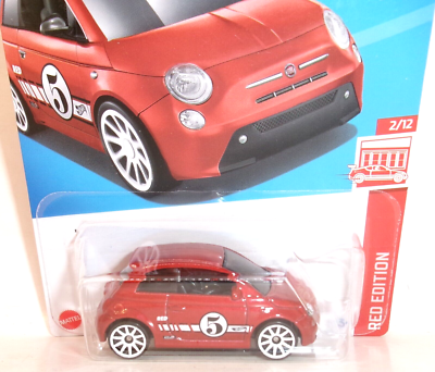 2024 HOT WHEELS 1:64 HW RED EDITION 2/12 RED FIAT 500E #22/250 | eBay