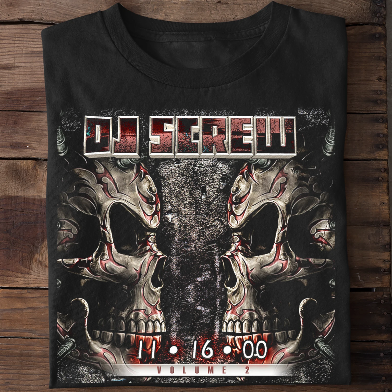 Rare DJ Screw 11 16 2000 Collection Gift For Fan Black S-2345XL T-shirt-image