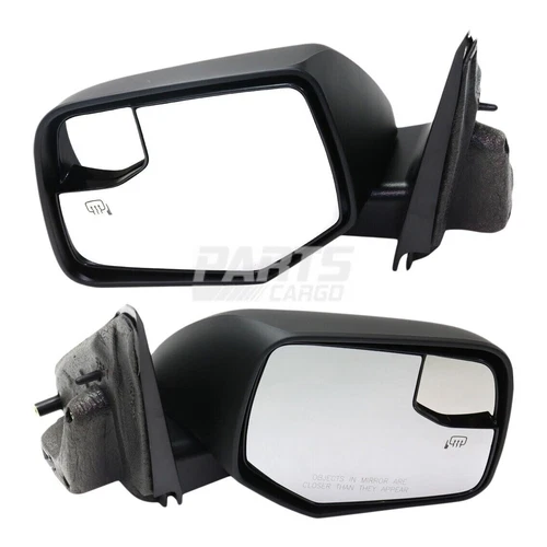 New Power Door Mirror Primed Left & Right Side Fits 2010-2012 Ford Escape