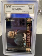 1997 Barry Bonds Upper Deck Collector's Choice Big Show #40 San Francisco Giants