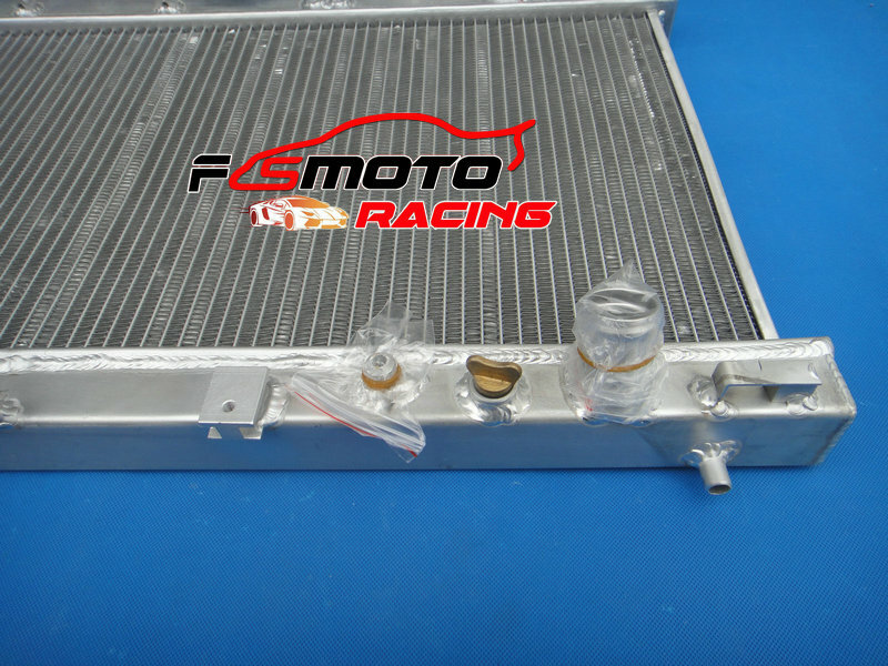 Aluminum Radiator +Fan For Honda Integra Acura DC2 B18 GSR RS LS 1994 ...