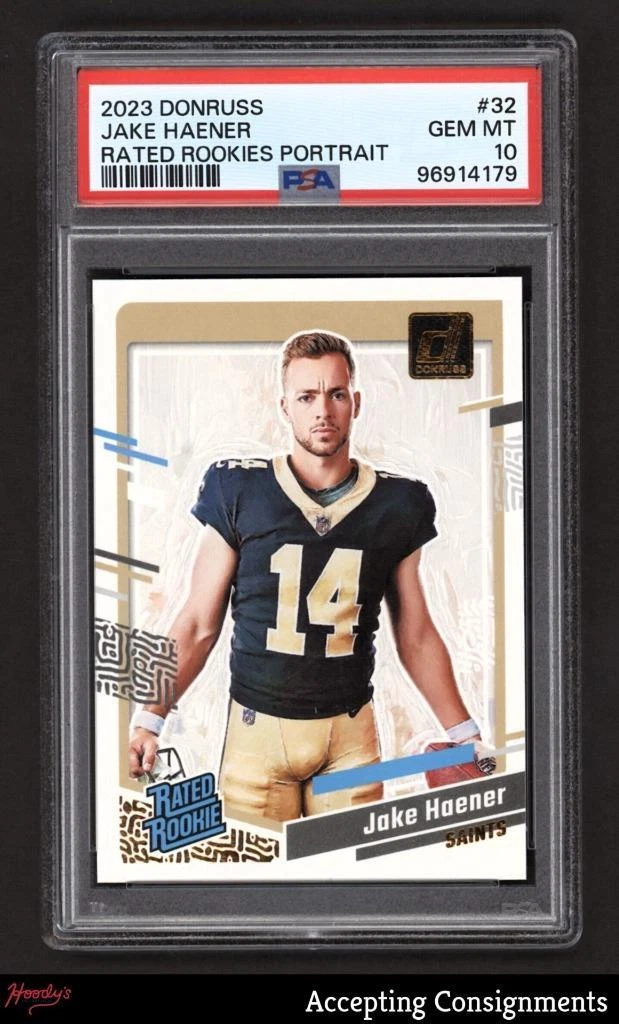 Jake Haener Panini Donruss Rated Rookies Portrait #32 Base