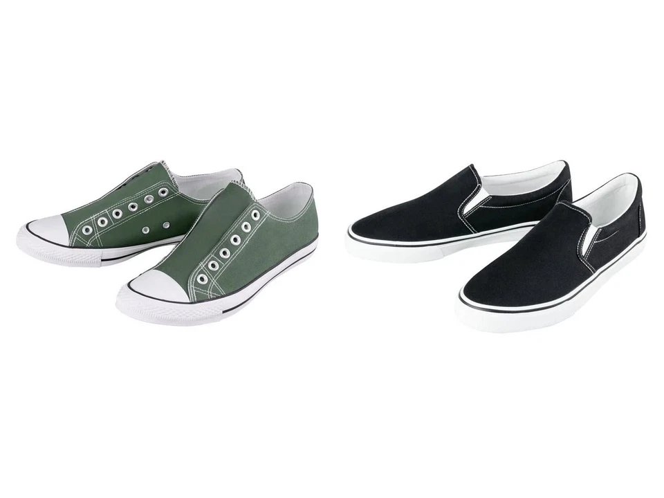 LIVERGY® Herren Freizeitschuhe mit elastischen Einsätzen Sportschuhe Turnschuhe