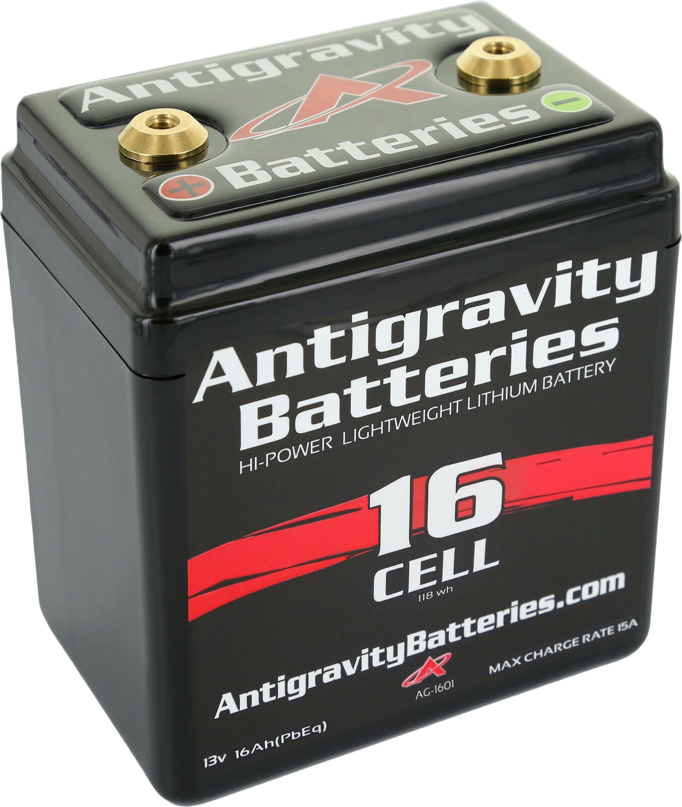 ANTIGRAVITY Light Weight Lithium Motorsport Battery 480 CA 16 Ah 3.1 lbs  AG-1601