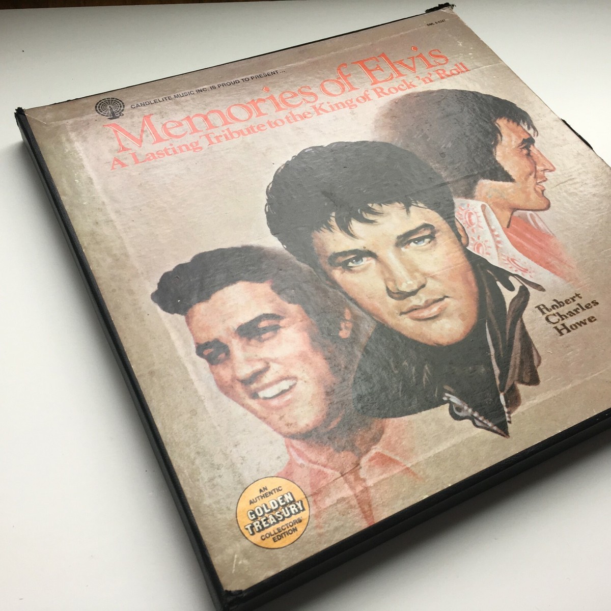 Elvis Presley MEMORIES OF ELVIS - Rare 5 Lp Candlelite Box Set +