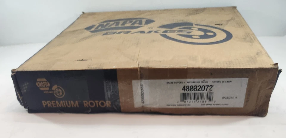 NAPA - 48882072 - Rotor de freno premium - se adapta a Lincoln MKZ 2017-20 Foto 2 de 3