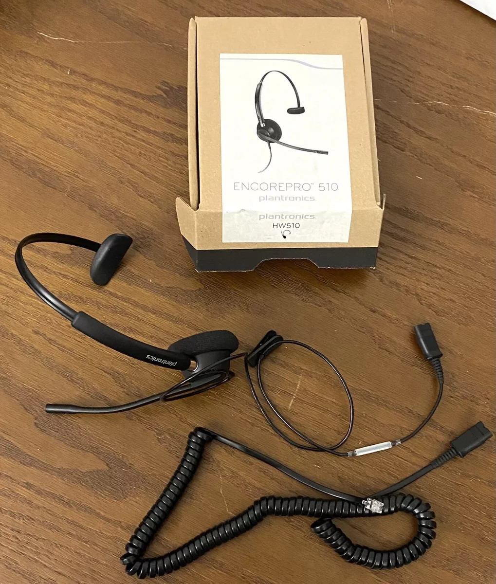 Plantronics EncorePro 510 HW510 Noise Cancelling Over Head