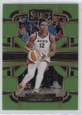 2024 Panini Select WNBA Concourse Neon Green Prizm 60/75 Chelsea Gray #94 rw6