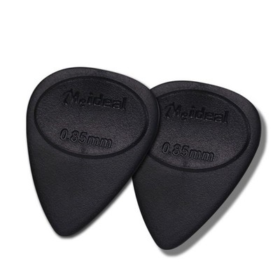 Akustikgitarre Plektren schwarz rutschfest Nylon Ersatz Ukelele
