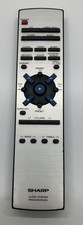 Sharp RRMCG0037SJSA Audio System Remote Control CD Tuner Stereo OEM Tested