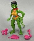 TMNT Mona Lisa Playmates 1993 Vintage Action Figure (Missing Sword Only)
