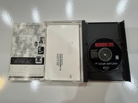 Resident Evil (Sega Saturn 1997) CIB Complete w Manual, Registration Card N MINT