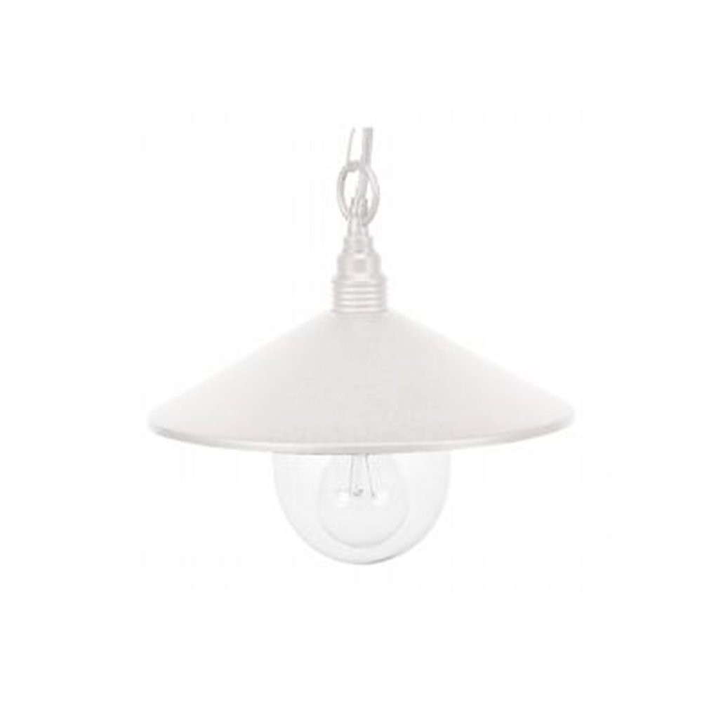 Lampada Sospensione Spectre Bianco Design Moderno E27 Alluminio Esterni