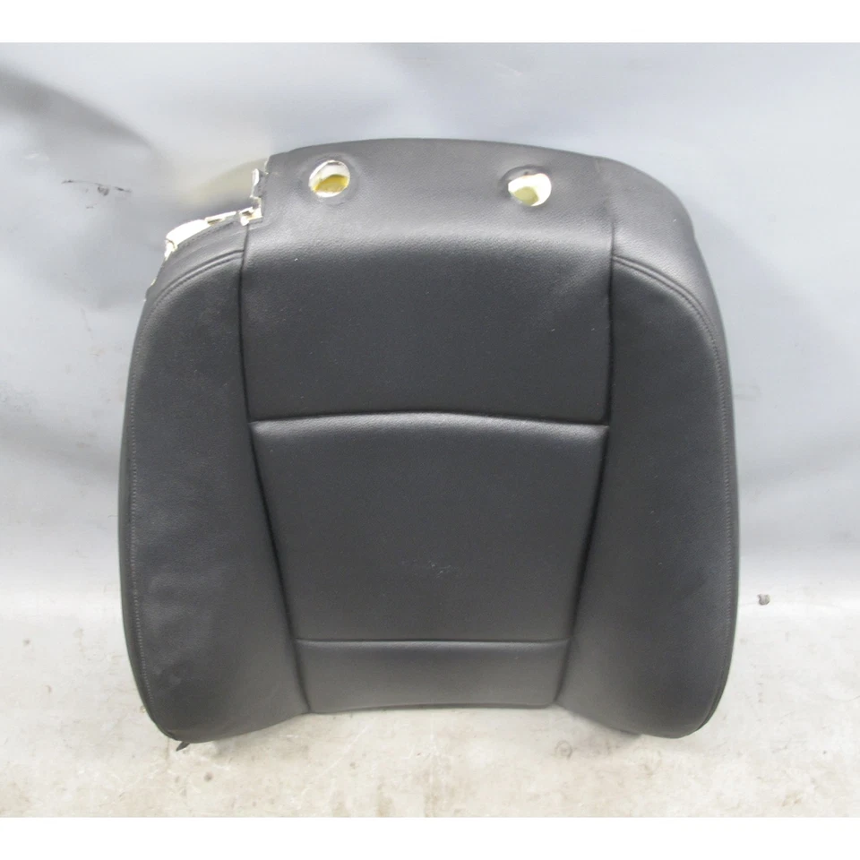 BMW E92 2007-2013 serie 3 asiento delantero derecho respaldo cojín vinilo negro OEM Foto 3 de 4